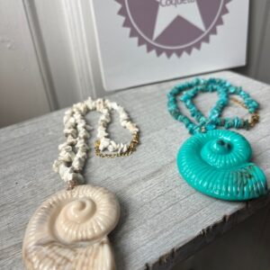 Collar caracola de mar